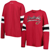 Arizona Cardinals Tommy Hilfiger Women's Justine Long Sleeve Tunic T-Shirt - Cardinal outlet