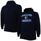 Dallas Mavericks Big & Tall Heart & Soul Pullover Hoodie sale - Navy discount