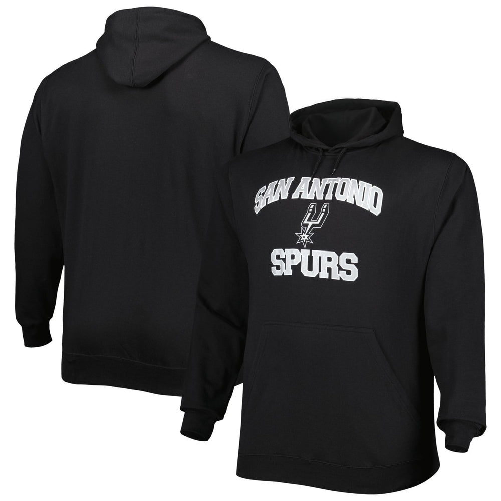 San Antonio Spurs Big & Tall Heart & Soul Pullover Hoodie - Black sale
