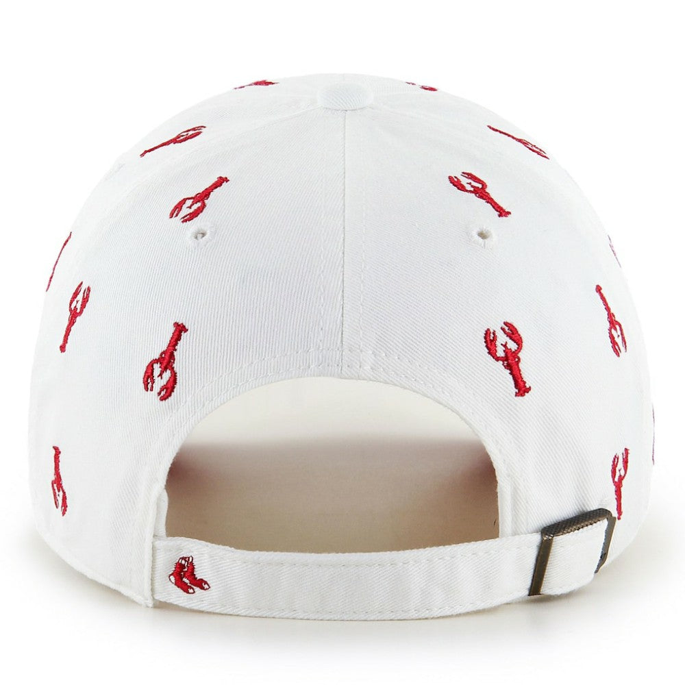 Boston Red Sox Women's Clean Up Adjustable Hat - White | 47 brand