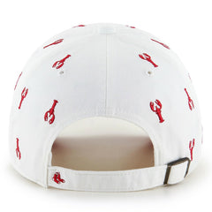 Boston Red Sox Women's Clean Up Adjustable Hat - White | 47 brand