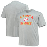 Atlanta Hawks Big & Tall Heart & Soul T-Shirt - Heathered Gray shop