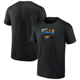 Chicago Bulls Logo Pride T-Shirt sale - Black sale