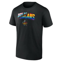 New Orleans Pelicans Logo Pride T-Shirt - Black discount