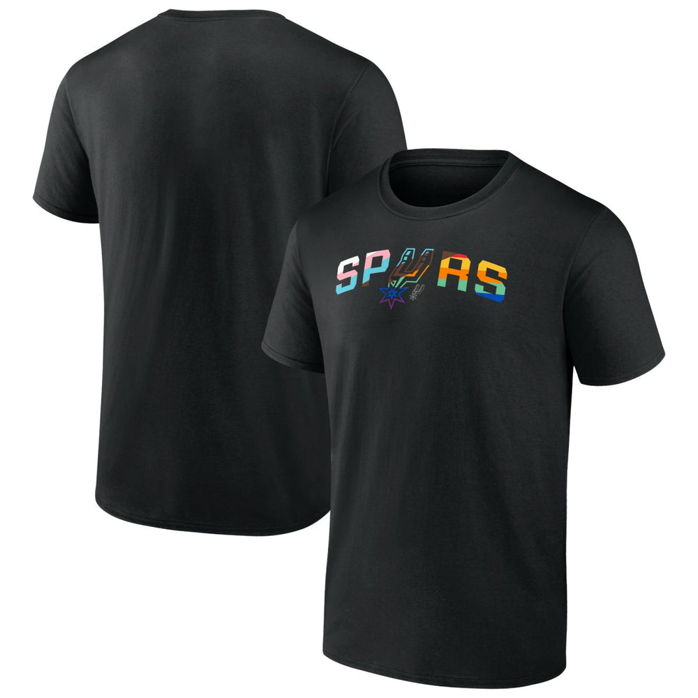 San Antonio Spurs Pride T-Shirt - Black for sale