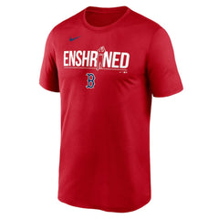 David Ortiz Boston Red Sox Legend Enshrined Performance T-Shirt - Red | Nike