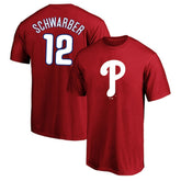Kyle Schwarber Philadelphia Phillies Big & Tall Name & Number T-Shirt - Red