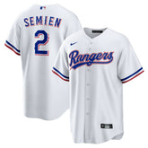 Marcus Semien Texas Rangers Home Replica Player Jersey - White | Nike