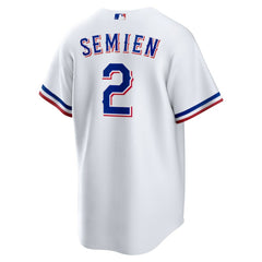 Marcus Semien Texas Rangers Home Replica Player Jersey - White | Nike