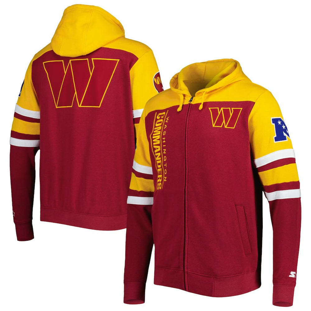 Washington Commanders Starter Extreme Full-Zip Hoodie Jacket - Burgundy online