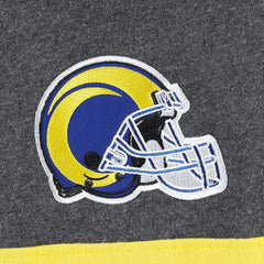 Los Angeles Rams Starter Extreme Pullover Hoodie - Heather Charcoal/Royal outlet