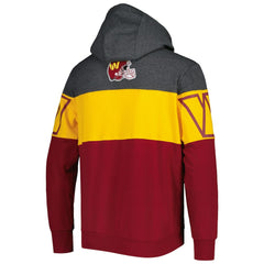 Washington Commanders Starter Extreme Pullover Hoodie - Heather Charcoal/Burgundy discount