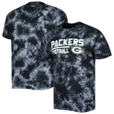 Green Bay Packers MSX by Michael Strahan Recovery Tie-Dye T-Shirt - Black on sale