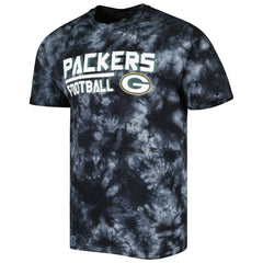 Green Bay Packers MSX by Michael Strahan Recovery Tie-Dye T-Shirt - Black on sale