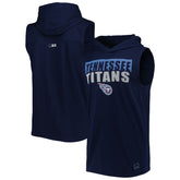 Tennessee Titans MSX by Michael Strahan Relay Sleeveless Pullover Hoodie - Navy online