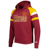 Washington Commanders Starter Draft Fleece Raglan Pullover Hoodie - Burgundy discount