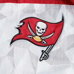 Tampa Bay Buccaneers Starter Thursday Night Gridiron Raglan Half-Zip Hooded Jacket - White/Red outlet