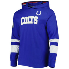 Indianapolis Colts Tommy Hilfiger Alex Long Sleeve Hoodie T-Shirt - Royal/White sale