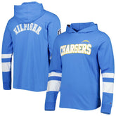 Los Angeles Chargers Tommy Hilfiger Alex Long Sleeve Hoodie T-Shirt - Powder Blue/White cheap