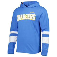 Los Angeles Chargers Tommy Hilfiger Alex Long Sleeve Hoodie T-Shirt - Powder Blue/White cheap