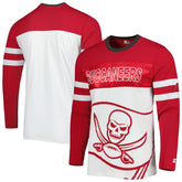 Tampa Bay Buccaneers Starter Halftime Long Sleeve T-Shirt - Red/White discount