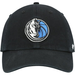 Dallas Mavericks '47 Core Logo Clean Up Adjustable Hat sale - Black | 47 brand outlet