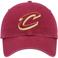 Cleveland Cavaliers '47 Core Logo Clean Up Adjustable Hat sale - Wine | 47 brand shop