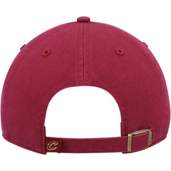 Cleveland Cavaliers '47 Core Logo Clean Up Adjustable Hat sale - Wine | 47 brand shop