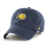 Indiana Pacers '47 Core Logo Clean Up Adjustable Hat - Navy | 47 brand cheap