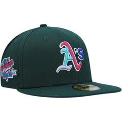 Athletics 1989 World Series Polar Lights 59FIFTY Fitted Hat - Green | New Era