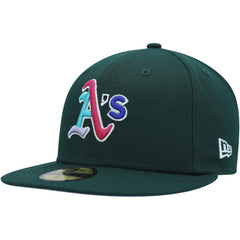 Athletics 1989 World Series Polar Lights 59FIFTY Fitted Hat - Green | New Era