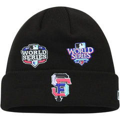 San Francisco Giants Polar Lights Cuffed Knit Hat - Black | New Era