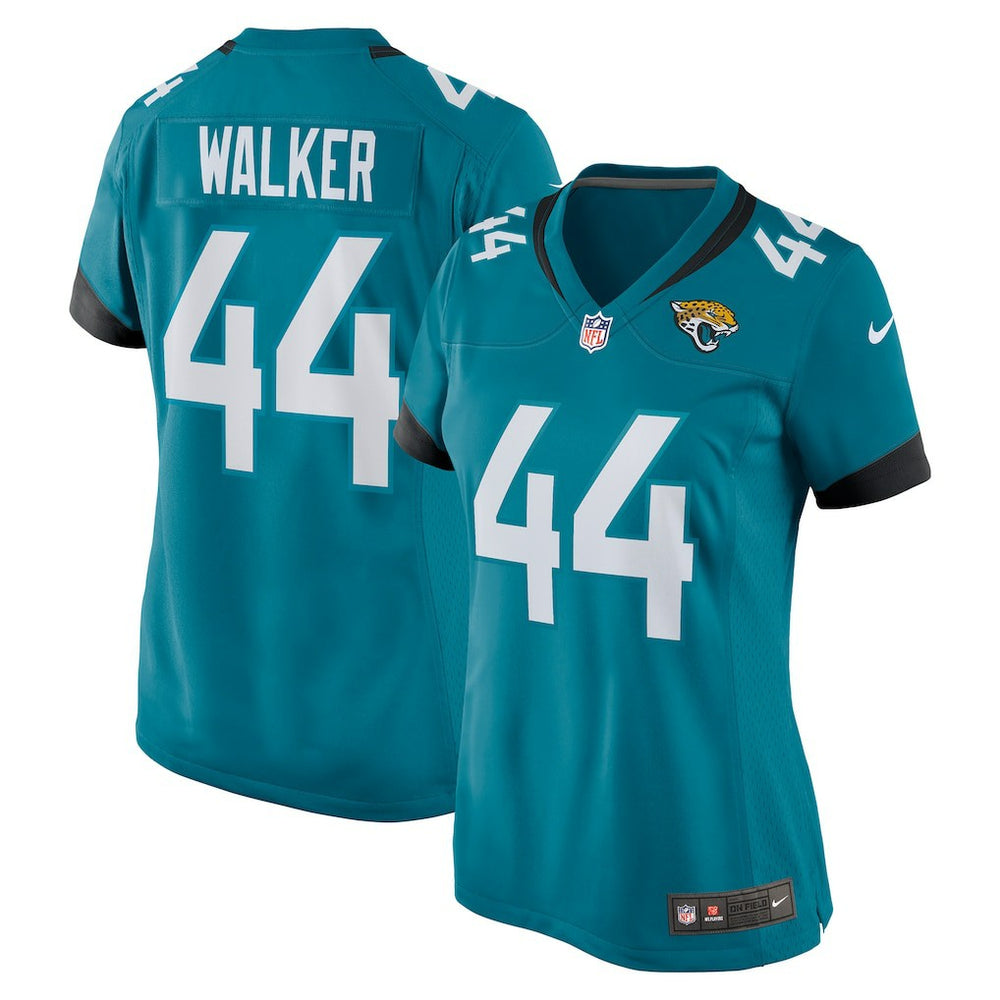 Travon Walker Jacksonville Jaguars Women's Player Jersey - Teal | Nike cheap