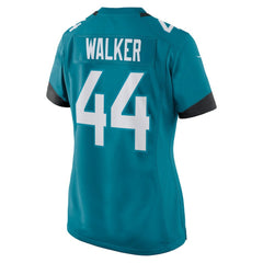 Travon Walker Jacksonville Jaguars Women's Player Jersey - Teal | Nike cheap