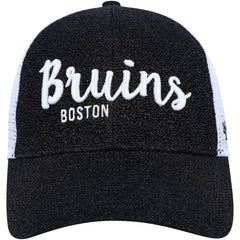 Boston Bruins '47 Women's Encore MVP Trucker Snapback Hat Black/White