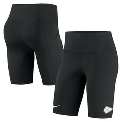 Kansas City Chiefs Women's Biker Shorts - Black | Nike on sale