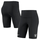 Las Vegas Raiders Women's Biker Shorts - Black | Nike cheap