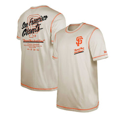 San Francisco Giants Team Split T-Shirt - White | New Era