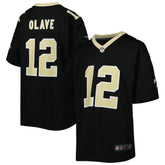 Chris Olave New Orleans Saints Youth Game Jersey - Black | Nike for sale