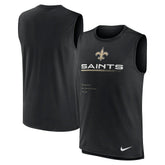New Orleans Saints Muscle Trainer Tank Top - Black | Nike discount
