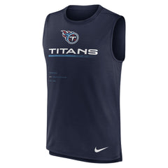 Tennessee Titans Muscle Trainer Tank Top - Navy | Nike outlet