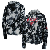 Atlanta Falcons New Era Women's Cloud Dye Fleece Pullover Hoodie - Black discount
