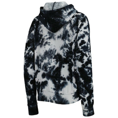 New Orleans Saints New Era Women's Cloud Dye Fleece Pullover Hoodie - Black online