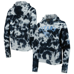 Tennessee Titans New Era Women's Cloud Dye Fleece Pullover Hoodie - Navy cheap