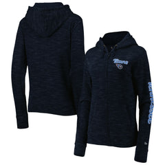 Tennessee Titans New Era Women's Reverse Full-Zip Hoodie - Navy on sale