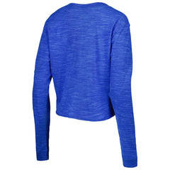 Los Angeles Rams New Era Women's Crop Long Sleeve T-Shirt - Royal outlet