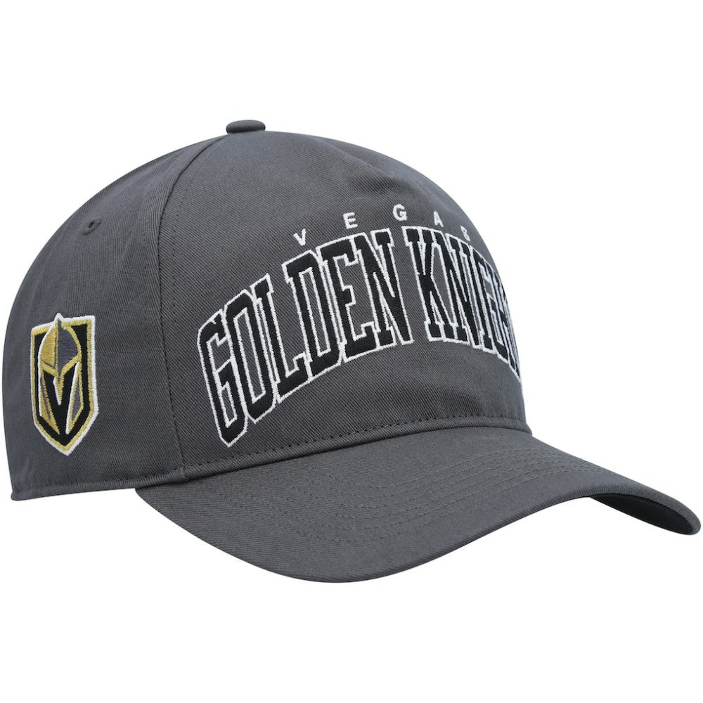 Vegas Golden Knights '47 Block Arch Hitch Snapback Hat Charcoal