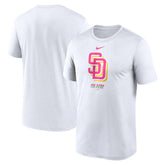 San Diego Padres City Connect Logo T-Shirt - White | Nike