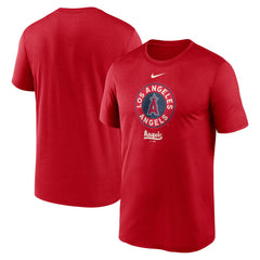Los Angeles Angels City Connect Logo T-Shirt - Red | Nike