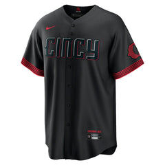 Cincinnati Reds City Connect Replica Jersey - Black | Nike